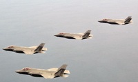 F-35s in formation